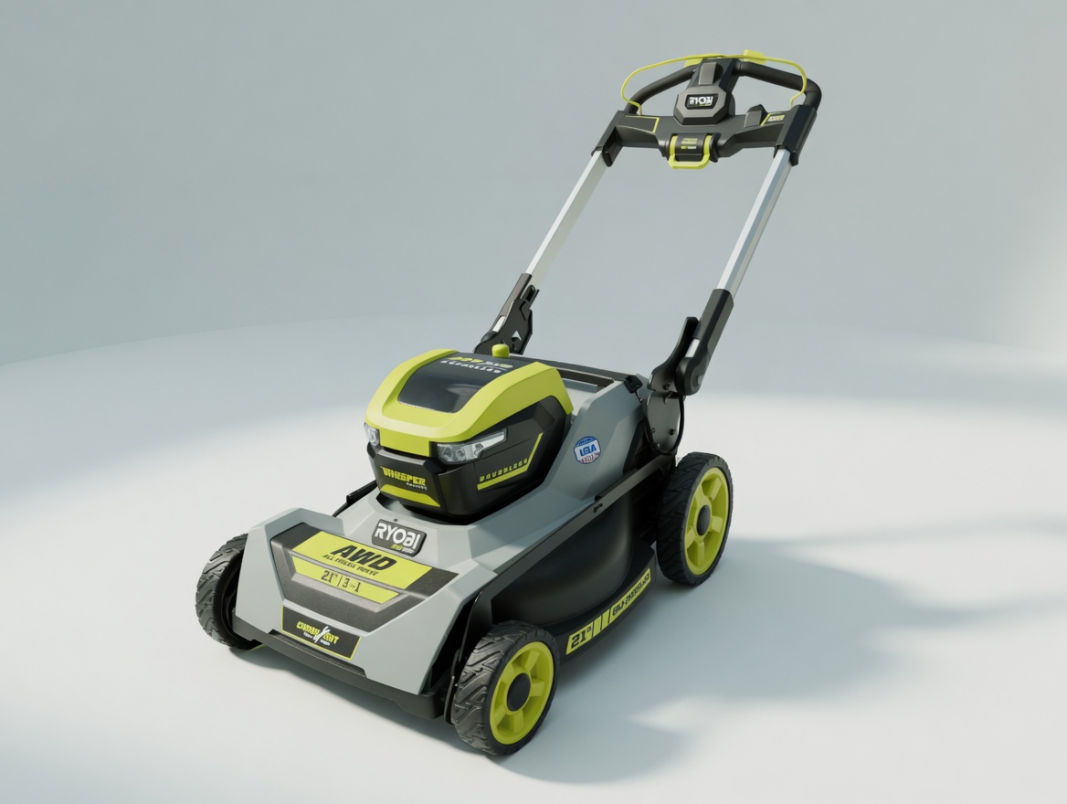 Ryobi 40V HP 21-inch AWD self-propelled lawn mower
