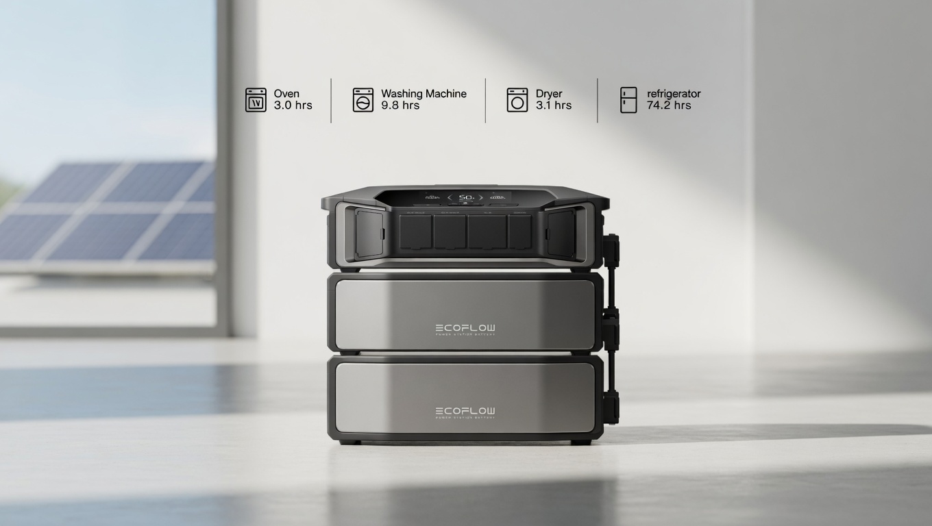 EcoFlow Delta Pro Ultra — full stacked whole-home backup system